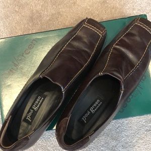 Paul Green Munchen Brown Leather Loafers
